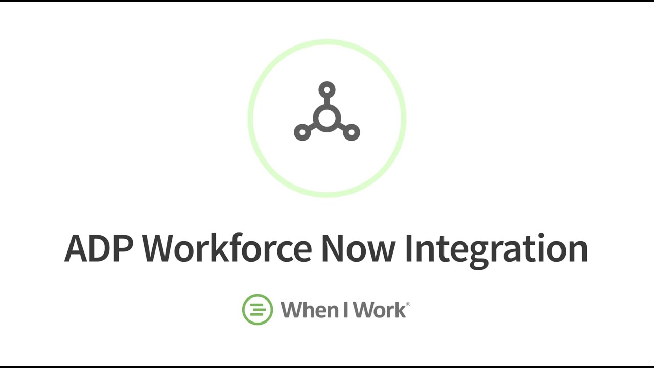ADP Workforce Now Direct Integration