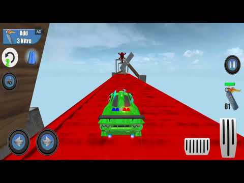 Police Car Stunts GT Racing: Ramp Car Stunt - Driving Simulator - Car Games - Android Games