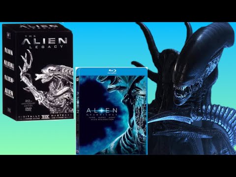 Alien Legacy Dvd Vs Alien QuaDrilogy Blu ray Upgrade