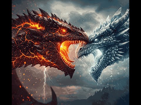 Clash of Titans: Black Scale Dragon vs. The Trio!  Episode1🔥🔥