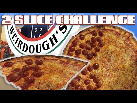 Weirdough's Pizza (Studio City, CA) NY Pizza Review 2 SLICE CHALLENGE