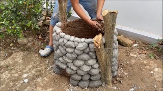 Потрясающие идеи из цемента и глины.