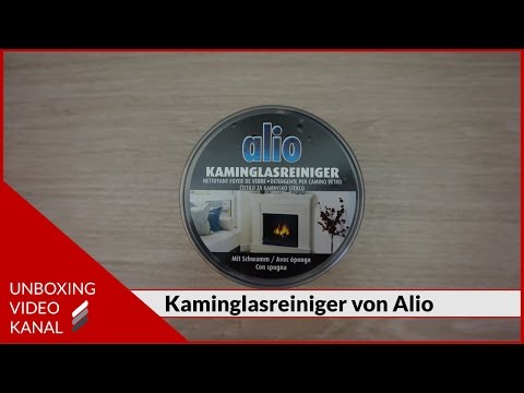 Kaminglasreiniger von Alio - Unboxing Planet