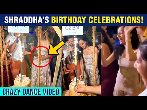 Shraddha Kapoor's Grand Birthday Celebration With BF Rohan Shrestha | DANCE At Brother's Wedding