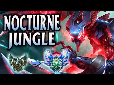 Diamond Ranked Eternum Nocturne Jungle | Unranked to Diamond #6 - League of Legends S8
