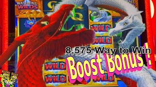 ★8,575 Way to Win ! BOOST BONUS !! FINALLY GOT A SUPER BIG WIN BONUS !★RIVER DRAGONS 888 ULTRA Slot