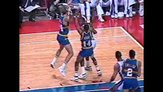 Joe Dumars' Savvy Behind-the-Back Dish to Rick Mahorn