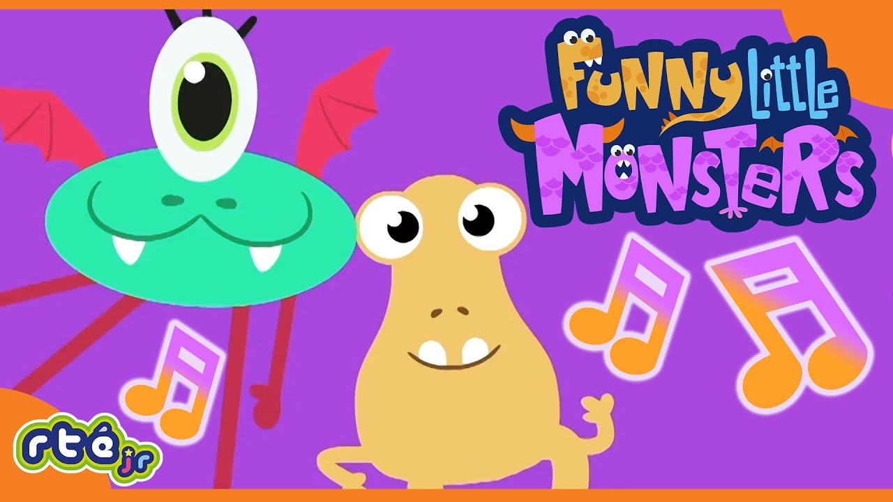 BRAND NEW: Funny Little Monsters 👾 👹 👾 | Theme Song 🎵 | @RTÉjrOfficial