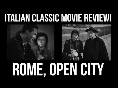 Italian Movie Reviews - ROME OPEN CITY