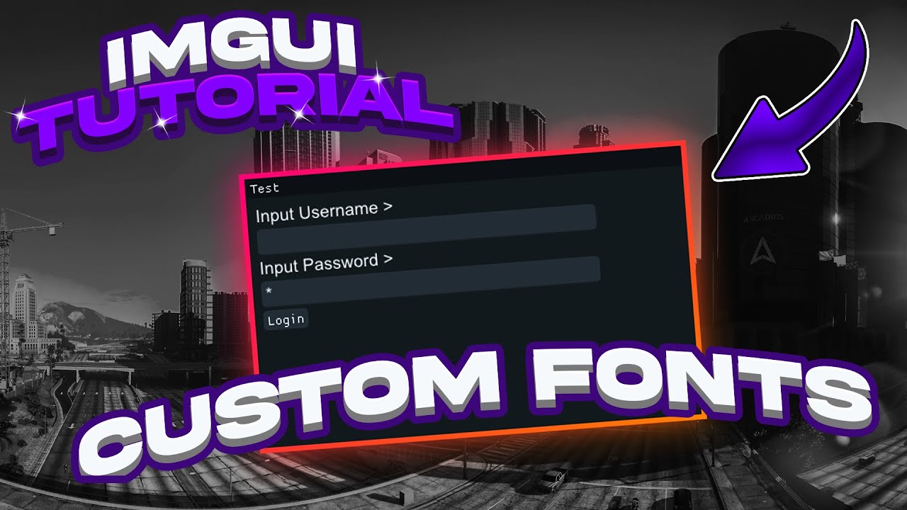 [Dear ImGui C++] How to Use Custom FONTS (TTF)