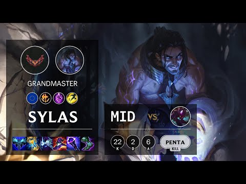 Sylas Mid vs Kha'Zix - EUW Grandmaster Patch 12.2