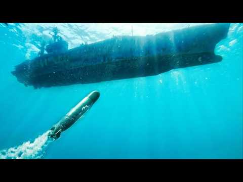 How Massive Aircraft Carrier Survive MONSTER Torpedo Impacts