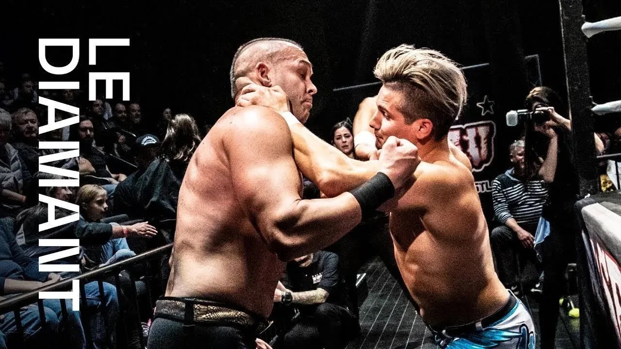 Miniature de la vidéo YouTube : Galas de lutte professionnelle