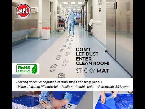ESD Safe Cleanroom Sticky Mat