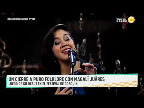 Magali Juares - Cenizas - VIVO #DesPerezate @canalciudadba@magalijuares