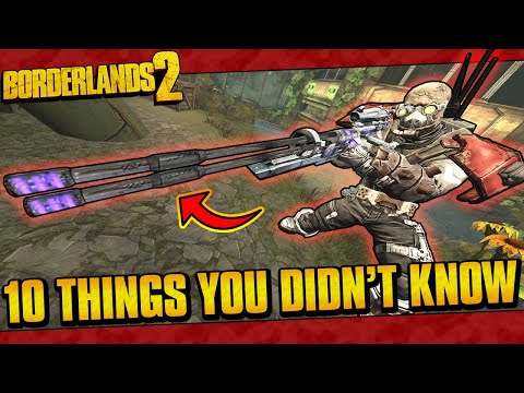 10 INSANE Things You Didn't Know About In Borderlands 2!