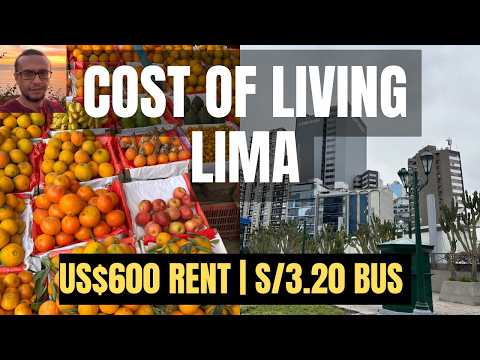 How Much Does it REALLY Cost to Live in Lima Peru (2025-2026)