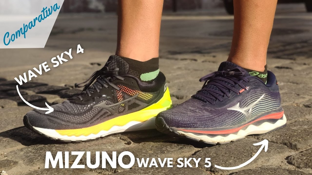 Mizuno Wave Sky 4 vs Sky 5 | ¿Es ahora una de las más cómodas dentro de su segmento