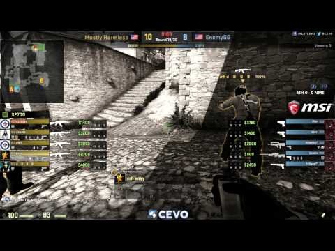 EnemyGG vs Mostly Harmless Game 1 (CEVO-M CS:GO Season 7) - Misled & Dust