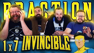 Invincible 1x7 REACTION!! &quot;We Need to Talk&quot;