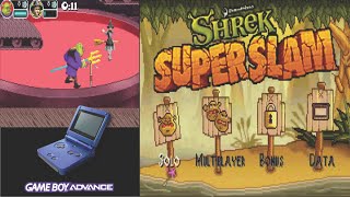 Shrek SuperSlam GBA - C&M Playthrough