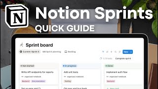 How to Create Sprints in Notion? | Setup Tutorial & Quick Guide!