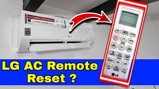 LG AC Remote Control Manual (Hindi) | LG Remote Control Reset Kaise Kare | Tech Cloning | 2022