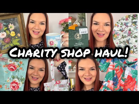 Charity Shop Haul | Thrift Haul | Neals Yard Cath Kidston | Zara | Joules | Kate McCabe