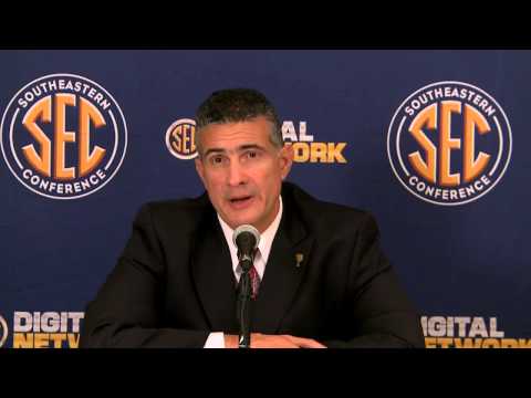 2012 SEC Basketball Media Day - South Carolina's Frank Martin