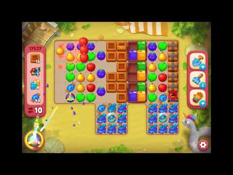 Gardenscapes - Hard Level 17537