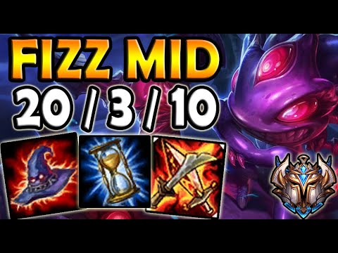 OTP Fizz vs Galio [ MID ] Lol Challenger Korea