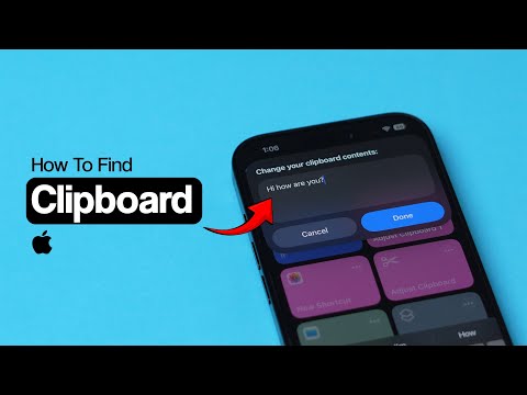 How to Find the Clipboard on iPhone?