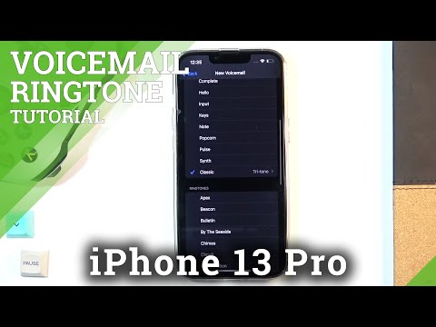 iPhone 13 Pro- Change Voicemail Notification Sounds