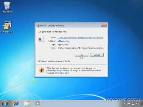Installing the vSphere Client - vSphere 5 Training