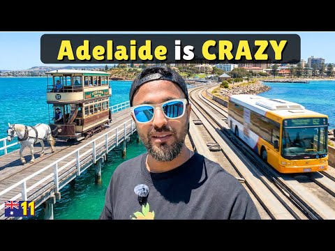 Nothing is Normal in Adelaide - Horses pulling Trams, Buses on Rail Tracks & A Whispering Wall