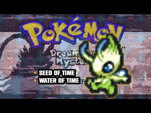 Location of Celebi in Pokémon Dreamstone Mysteries GBA