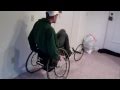 Clowning In A Racing Wheelchair