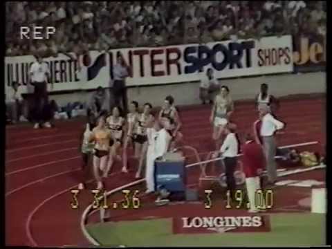 Steve Cram - 1500m, Weltklasse Zurich 1982