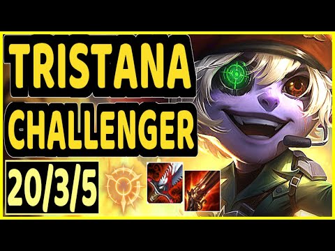 NOMANZ (TRISTANA) - 20/3/5 KDA MID CHALLENGER GAMEPLAY - EUW