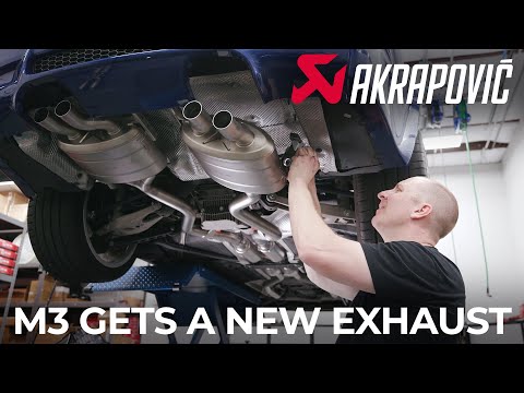 E92 M3: Installing the Akrapovic Evolution Titanium Exhaust