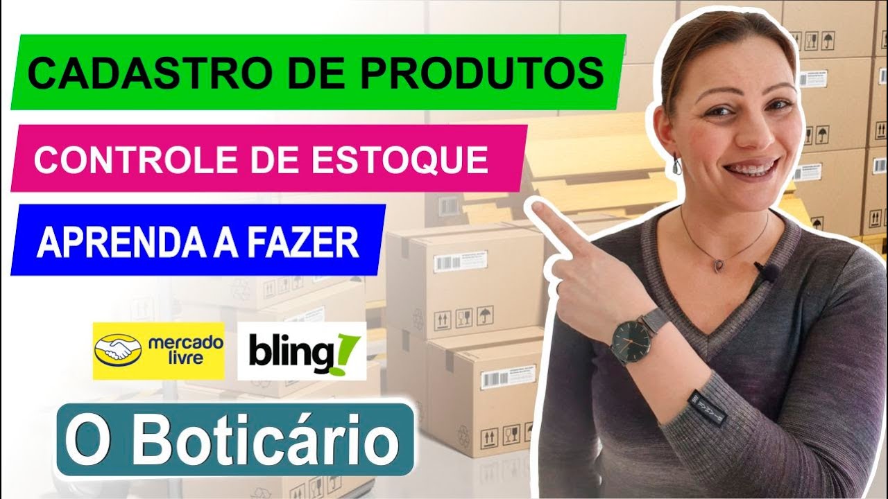 Como cadastrar produtos no BLING e exportar para o Mercado Livre!
