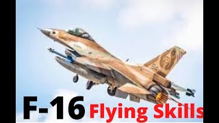 FSX F16 Flying  Battle Scars