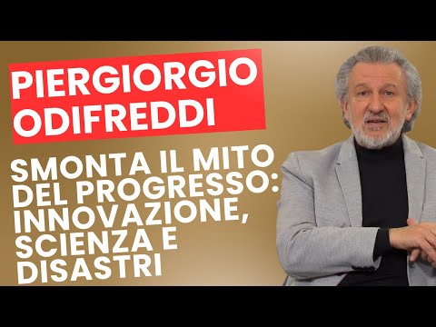 Piergiorgio Odifreddi smonta il mito del progresso: innovazione, scienza e disastri
