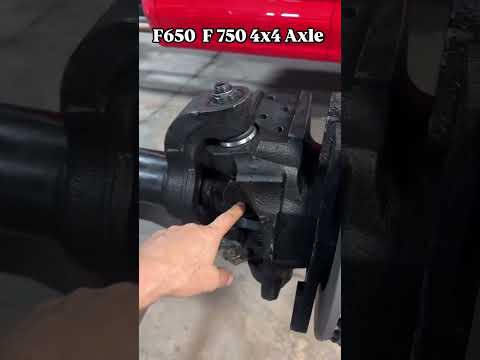 F-650/F-750 4x4 Front Axle (Disc Brake)