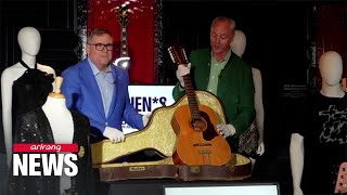 Long lost John Lennon guitar set for auction