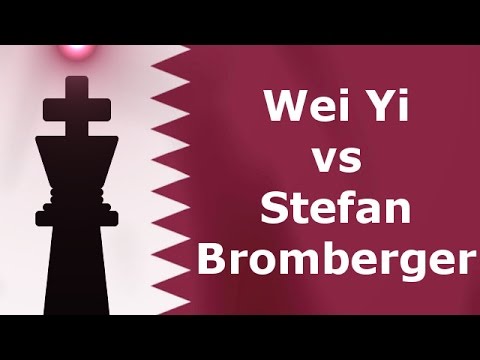 Wei Yi vs Stefan Bromberger - Qatar Masters Open 2015
