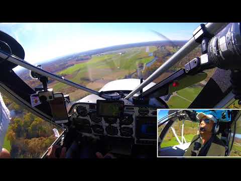 Landing a tailwheel AVIAT HUSKY