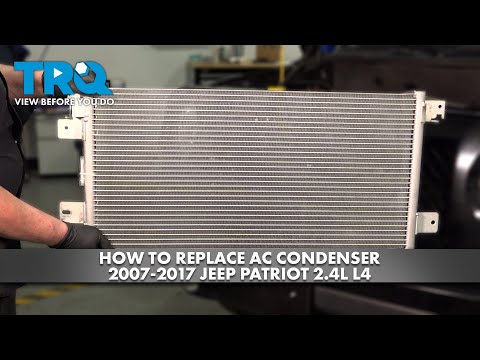How to Replace AC Condenser 2007-2017 Jeep Patriot 2.4L L4