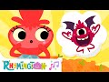 There S A Monster In My Tummy Hungry Kids Song Rhymington Square