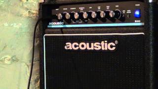 Video thumbnail for Acoustic B30 Bass Amp Unboxing / Review by Big Mike's Hobby Channel